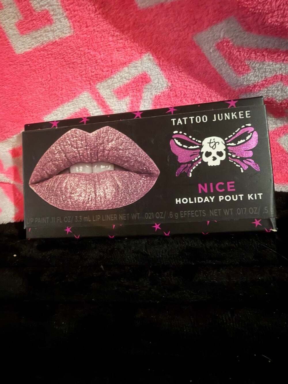 Tattoo Junkee Nice Holiday Pout Kit
